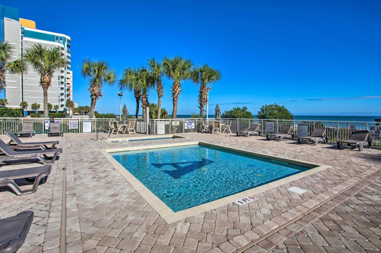 Oceanfront Condo With Huge Balcony Walk To Skywheel Myrtle Beach Buitenkant foto