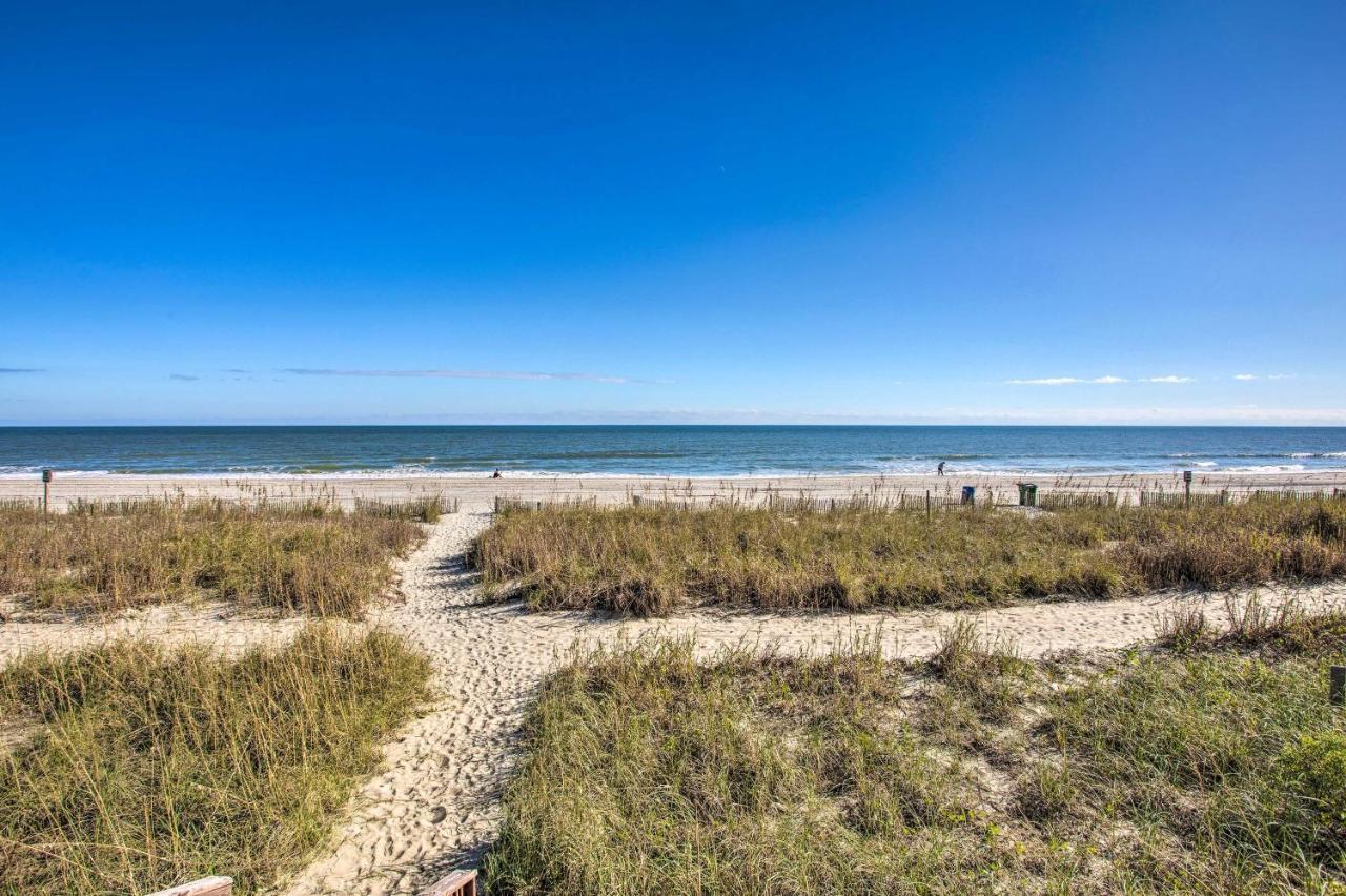 Oceanfront Condo With Huge Balcony Walk To Skywheel Myrtle Beach Buitenkant foto