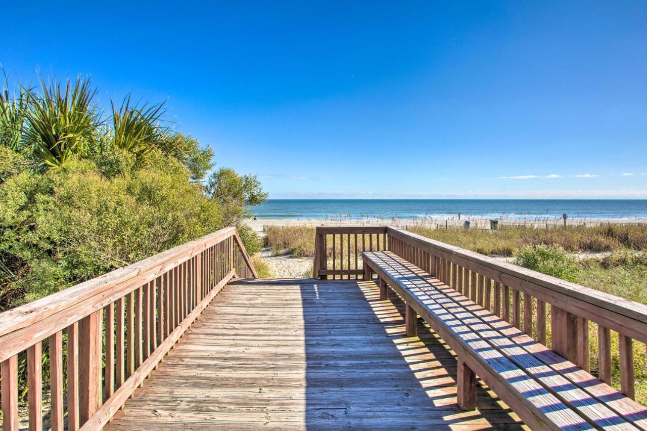 Oceanfront Condo With Huge Balcony Walk To Skywheel Myrtle Beach Buitenkant foto