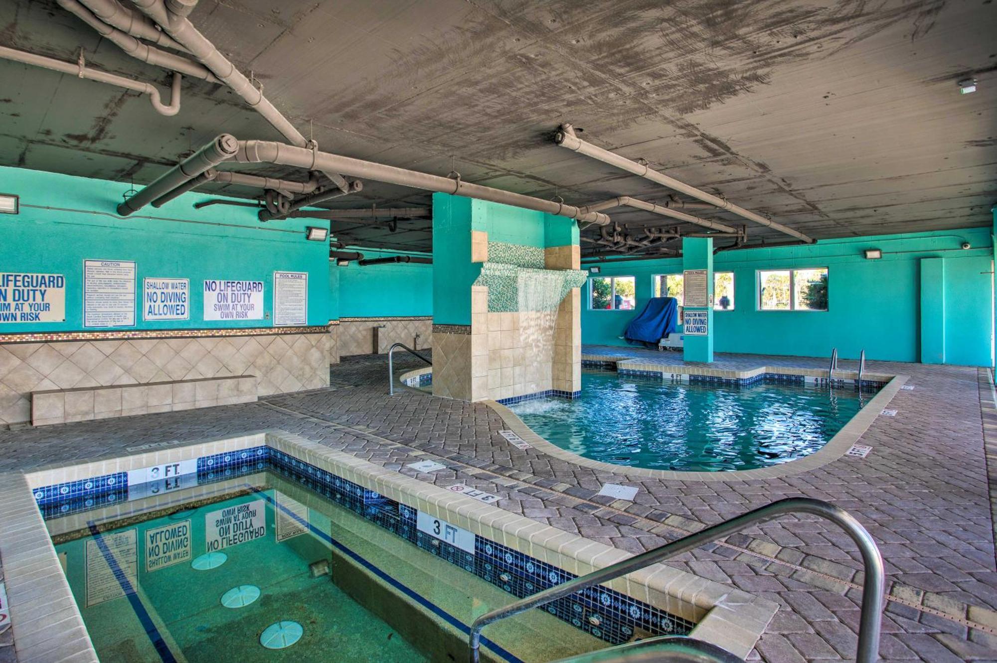 Oceanfront Condo With Huge Balcony Walk To Skywheel Myrtle Beach Buitenkant foto