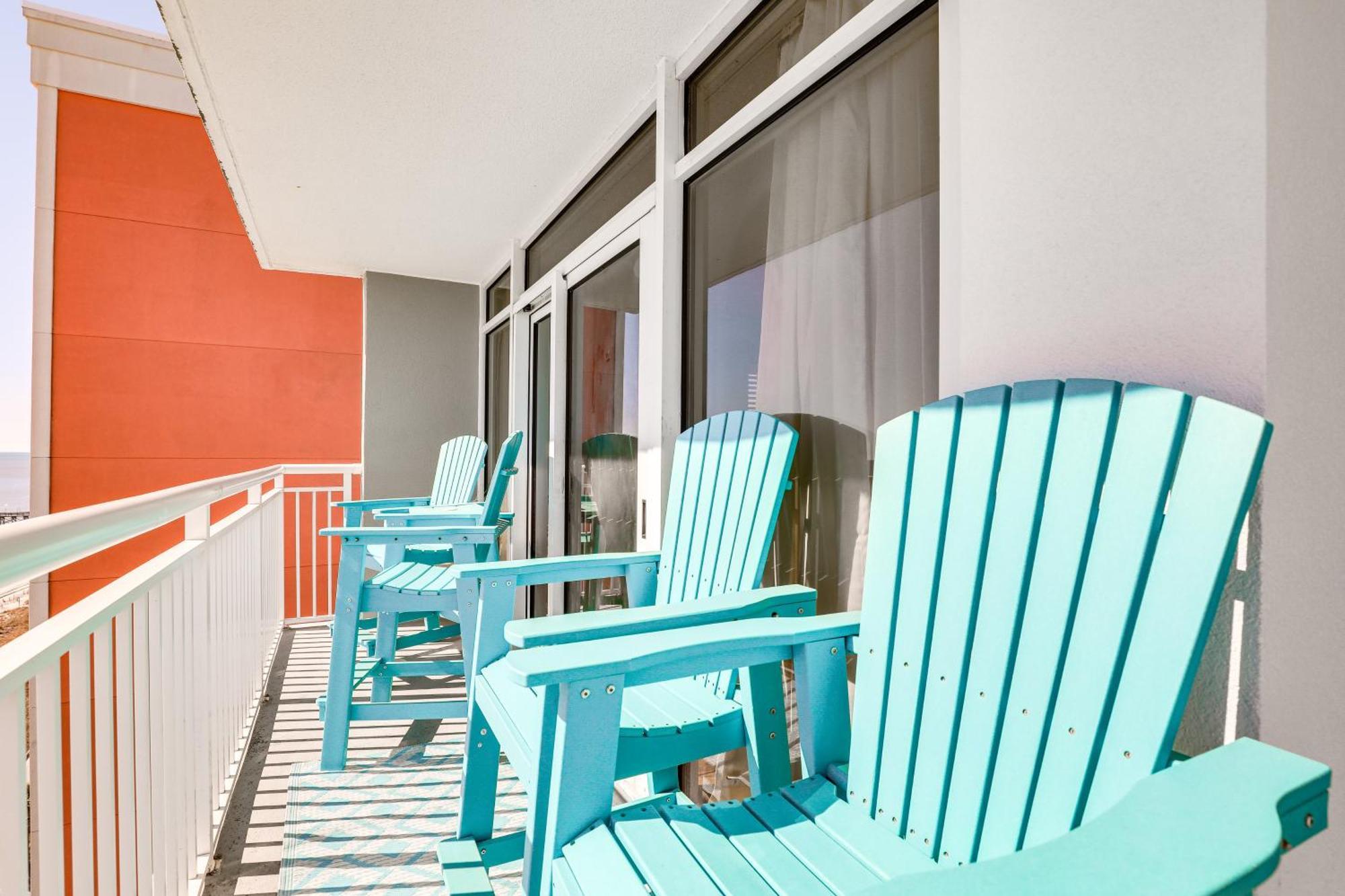 Oceanfront Condo With Huge Balcony Walk To Skywheel Myrtle Beach Buitenkant foto