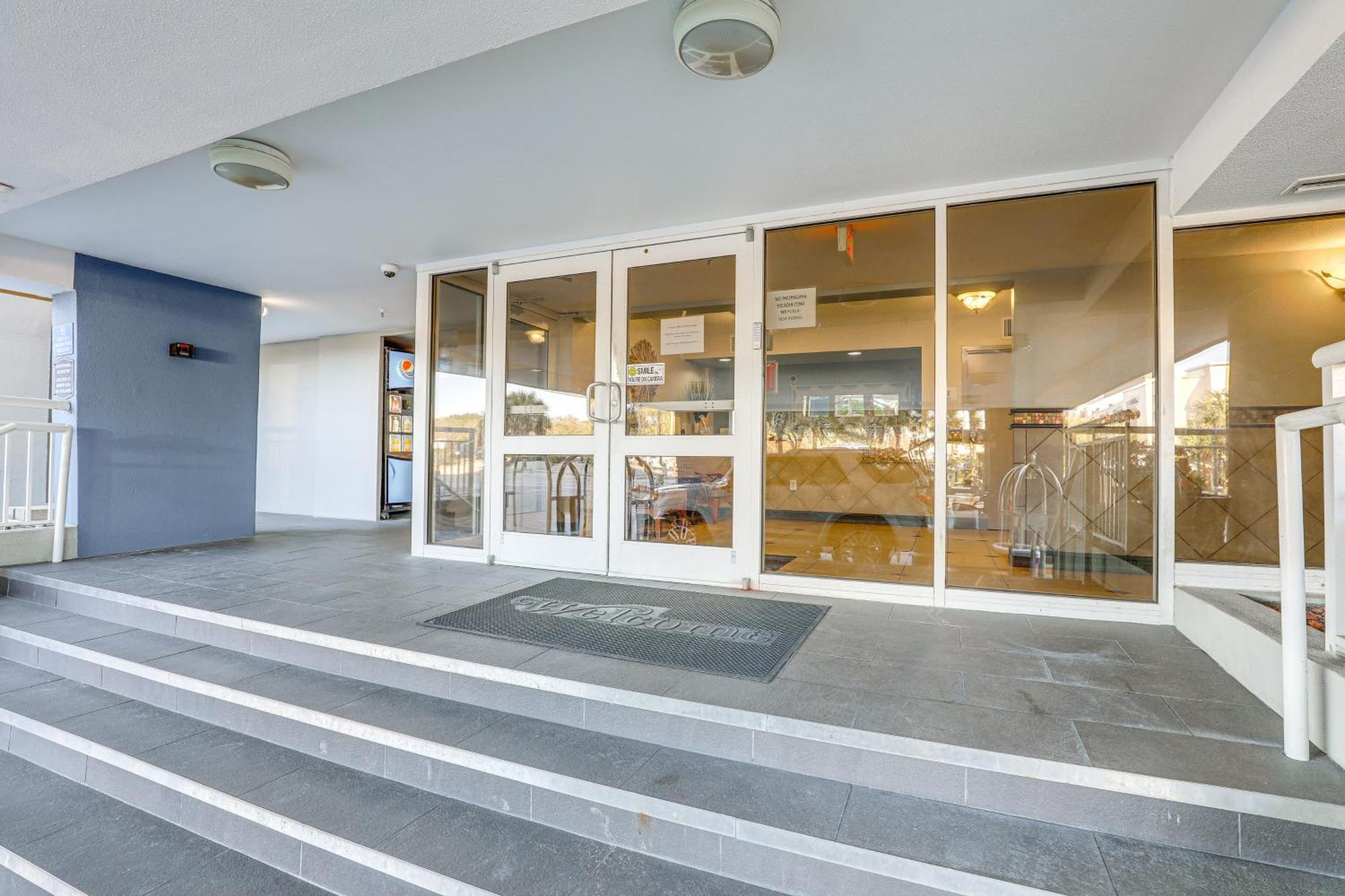 Oceanfront Condo With Huge Balcony Walk To Skywheel Myrtle Beach Buitenkant foto
