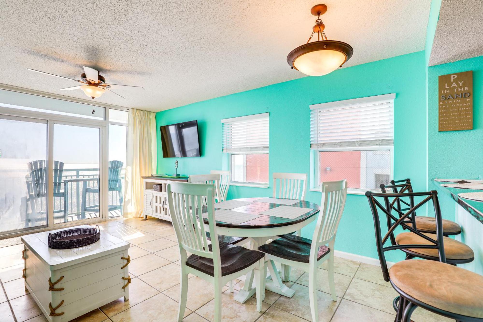 Oceanfront Condo With Huge Balcony Walk To Skywheel Myrtle Beach Buitenkant foto