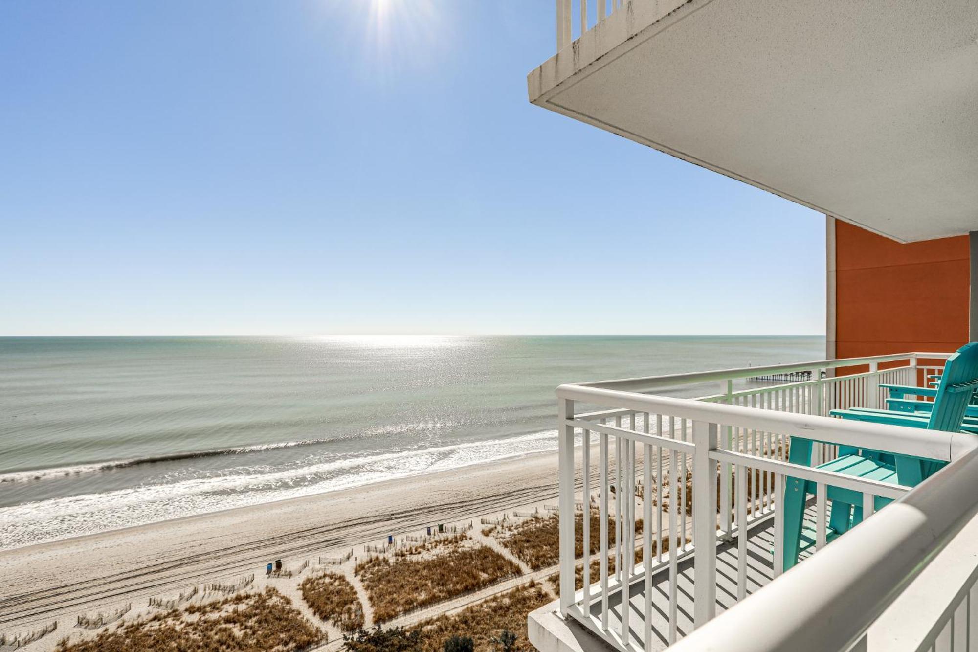 Oceanfront Condo With Huge Balcony Walk To Skywheel Myrtle Beach Buitenkant foto
