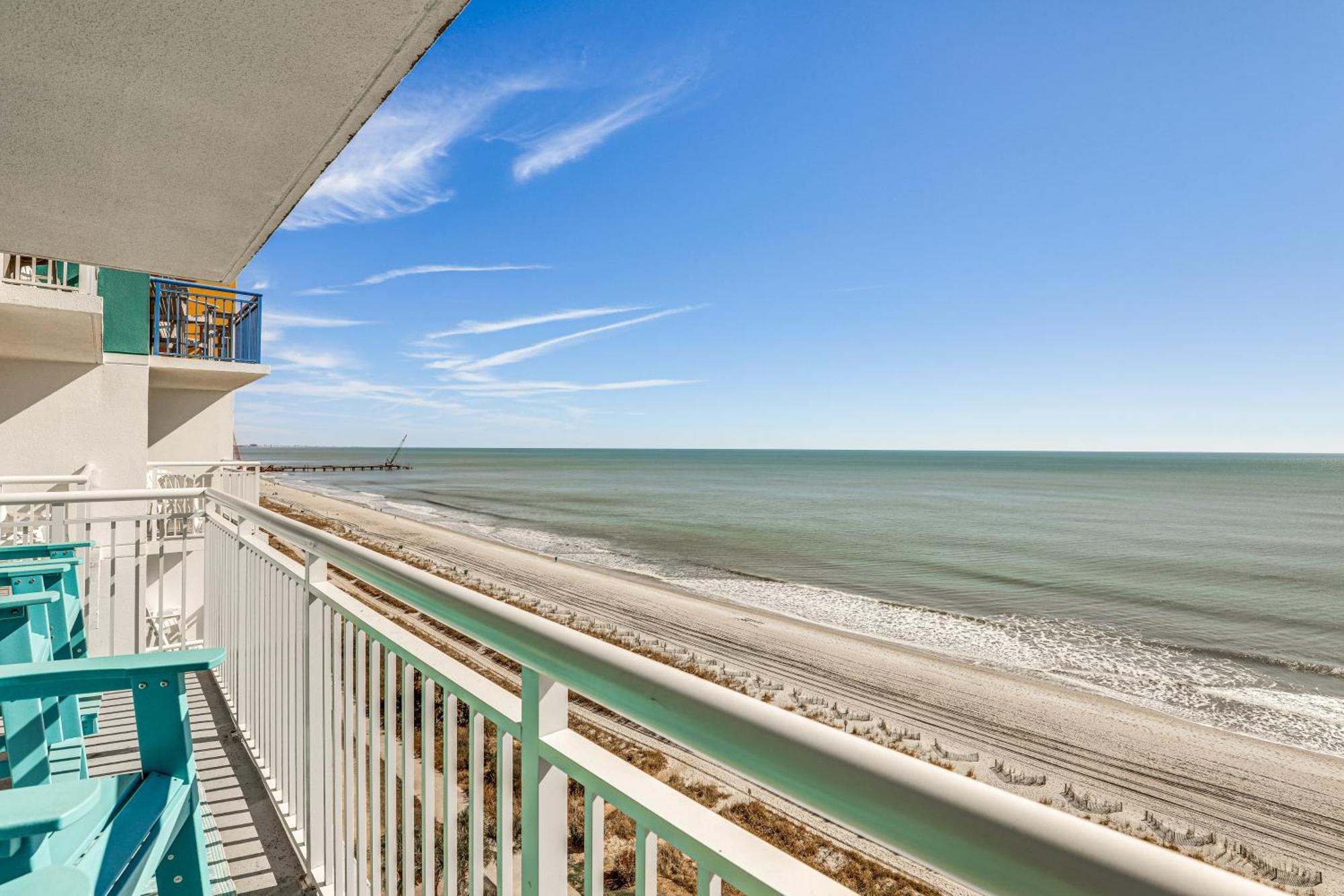Oceanfront Condo With Huge Balcony Walk To Skywheel Myrtle Beach Buitenkant foto